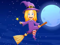 Гульня Coloring Book: Halloween Girl
