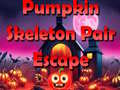 Гульня Pumpkin Skeleton Pair Escape 