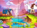 Гульня Jigsaw Puzzle: Village