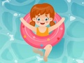 Гульня Coloring Book: Swim Ring