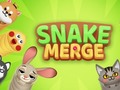 Гульня Snake Merge