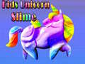 Гульня Kids Unicorn Slime 