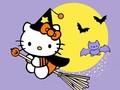 Гульня Coloring Book: Kitty Halloween