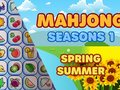 Гульня Mahjong Seasons 1 Spring Summer