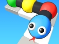Гульня Rainbow Snake