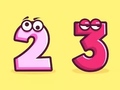 Гульня Coloring Book: Number 2-3