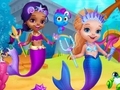 Гульня Cute Mermaid Dress Up