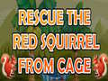 Гульня Rescue The Red Squirrel From Cage