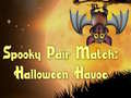 Гульня Spooky Pair Match Halloween Havoc