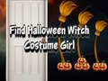 Гульня Find Halloween Witch Costume Girl