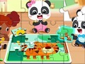 Гульня Jigsaw Puzzle: Baby Panda Play Jigsaw