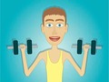 Гульня Muscle Clicker