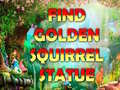 Гульня Find Golden Squirrel Statue