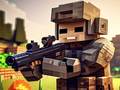 Гульня Pixel Village Battle 3D.io