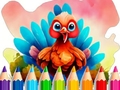 Гульня Coloring Book: Happy Thanksgiving