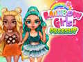 Гульня Rainbow Girls Dress Up Challenge