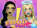 Гульня Emoji Make Up 