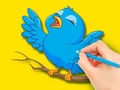 Гульня Coloring Book: Bird