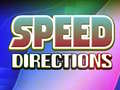 Гульня Speed Directions