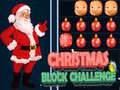 Гульня Christmas Block Challenge