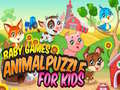 Гульня Baby Games Animal Puzzle for Kids