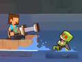Гульня Pirate Block Craft Monster Shooter