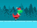 Гульня Christmas Dino Run