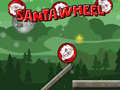 Гульня Santa Wheel