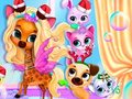 Гульня Pets Grooming Bubble Party 