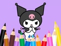 Гульня Coloring Book: Kuromi Carries Bag