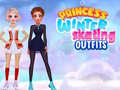 Гульня Princess Winter Ice Skating Outfits
