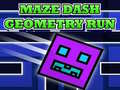 Гульня Geometry Dash Maze Maps