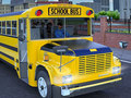 Гульня School Bus Game Driving Sim