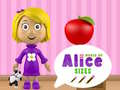 Гульня World of Alice Sizes