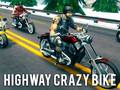 Гульня Highway Crazy Bike
