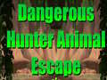 Гульня Dangerous Hunter Animal Escape