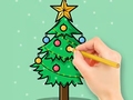 Гульня Coloring Book: Christmas Tree
