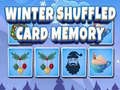 Гульня Winter Shuffled Card Memory