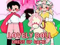 Гульня Lovely Doll Dress Up Game 