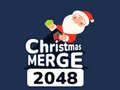 Гульня Christmas Merge 2048