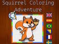 Гульня Squirrel Coloring Adventure