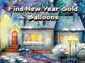Гульня Find New Year Gold Balloons