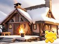 Гульня Jigsaw Puzzle: Snow House
