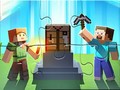 Гульня Jigsaw Puzzle: Blockman Memories