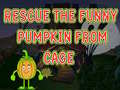 Гульня Rescue The Funny Pumpkin From Cage