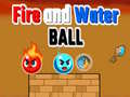 Гульня Fire and Water Ball