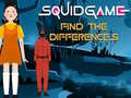 Гульня Squid Game Find the Differences