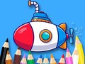Гульня Coloring Book: Submarine