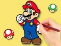 Гульня Coloring Book: Dwarf Holds Flower