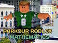 Гульня Parkour Roblox: Mathematics